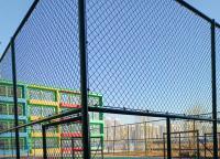 球场围栏网的出入门如何安装？