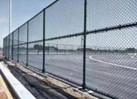 球场围栏网一般选用什么样的立柱和横梁？